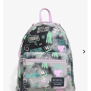 Loungefly Beetlejuice Backpack nwot